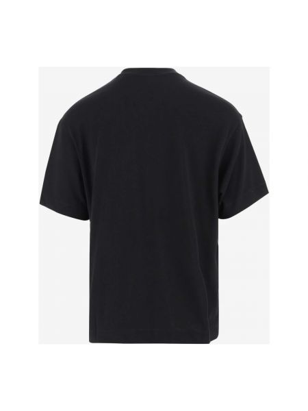 Koszulka bawełniana Emporio Armani czarna