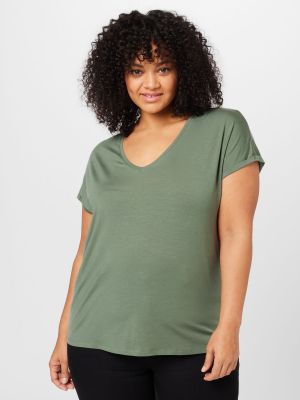 Tričko Vero Moda Curve zelená