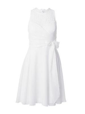 Mini-abito Vera Mont bianco