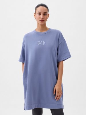 Oversized šaty Gap modré