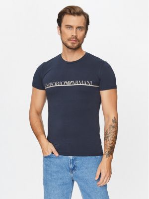 T-shirt Emporio Armani Underwear bleu