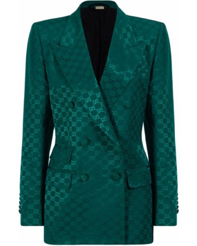 Пиджак Gucci, зеленый