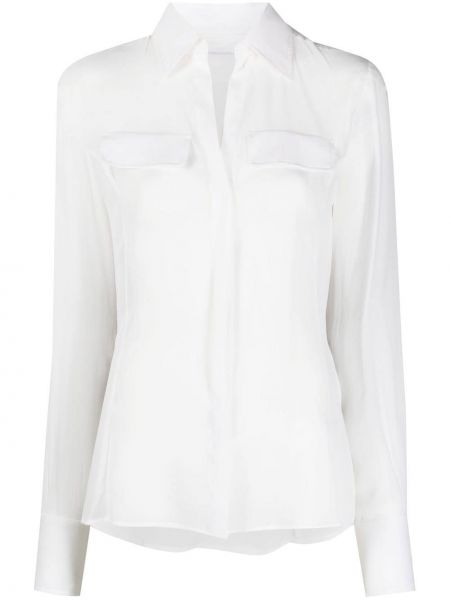 Šilkinė marškiniai Genny balta