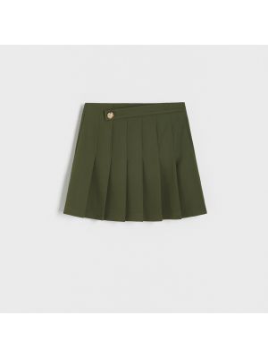Mini sukně Reserved khaki