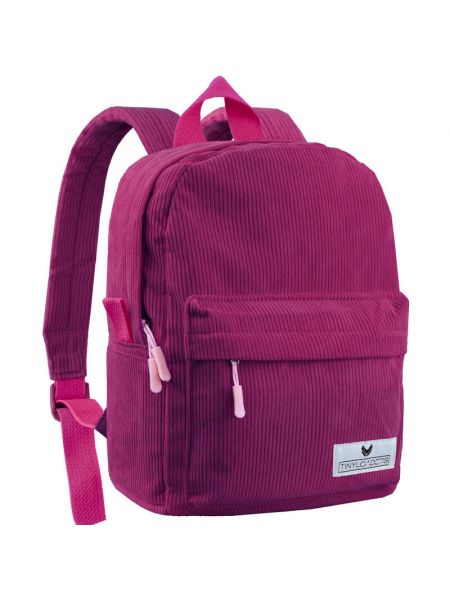 Вельветовый рюкзак Tinyloaders розовый