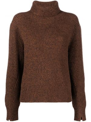 Długi sweter z kaszmiru z długim rękawem Rag & Bone - brązowy