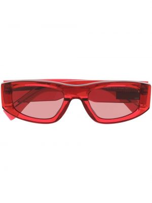 Okulary przeciwsłoneczne kocie oko Tommy Hilfiger - czerwony