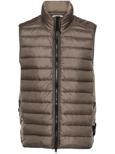 Quiltet vest Stone Island brun