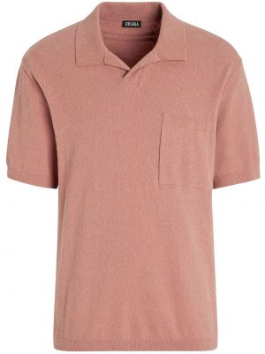 Polo krekls Zegna rozā