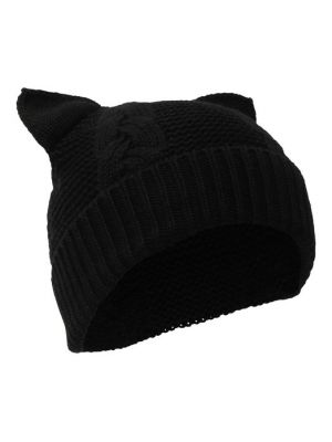 Шерстяная шапка Vivetta черная