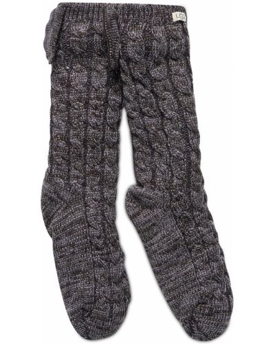 Hosszú női zokni UGG - W Laila Bow Fleece Lined Sock OS 1113637 Chrs
