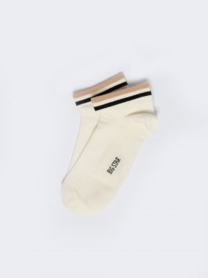 Ponožky s hvězdami Big Star bílé