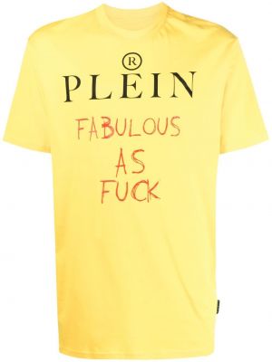 Tričko Philipp Plein, žlutá