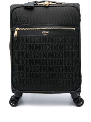 Reisekoffer mit print Moschino