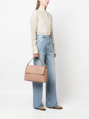 Shopper handtasche Calvin Klein braun