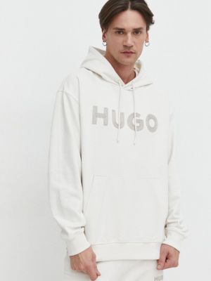 Bluza z kapturem Hugo beżowa