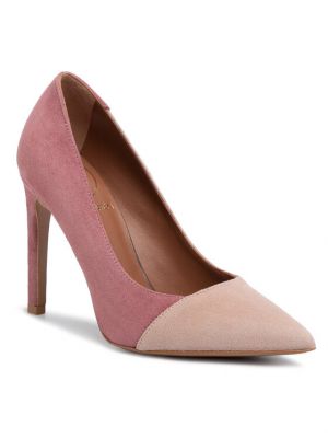 Полуотворени обувки с ток Baldowski розово