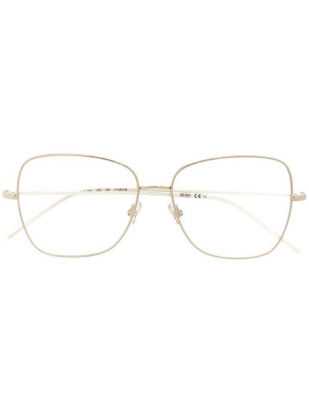 Oversized szemüveg Boss aranyszínű