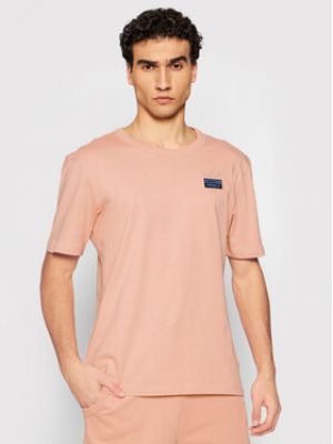 T-shirt à motifs abstraits Adidas rose