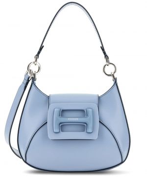 Δερμάτινη τσάντα ώμου Hogan μπλε