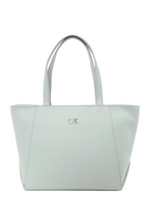 Τσάντα shopper Calvin Klein γκρι