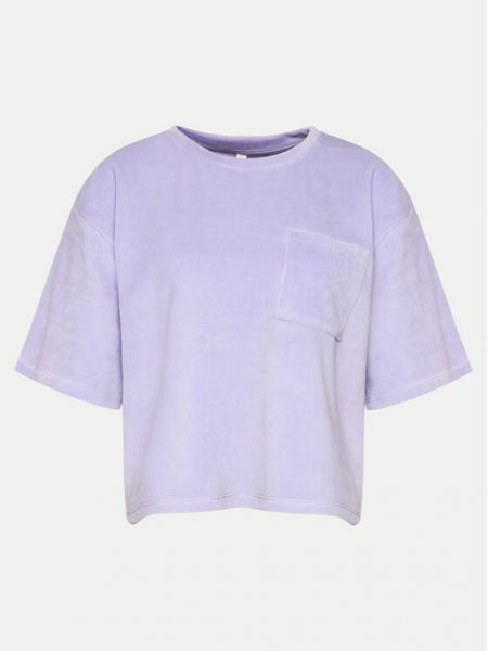 Relaxed fit marškinėliai Hunkemöller violetinė