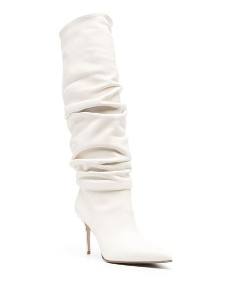 Kotníkové boty Le Silla bílé