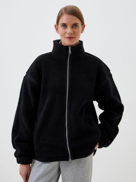 Куртка с мехом Adidas Originals черная