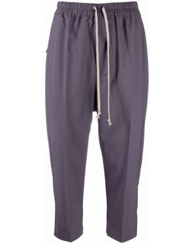 Pantalones de chándal con cordones Rick Owens violeta