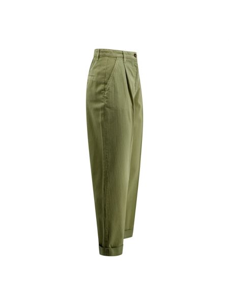 Pantalones rectos Etro verde