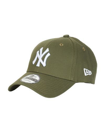 Haftowana czapka z daszkiem bawełniana New Era zielona