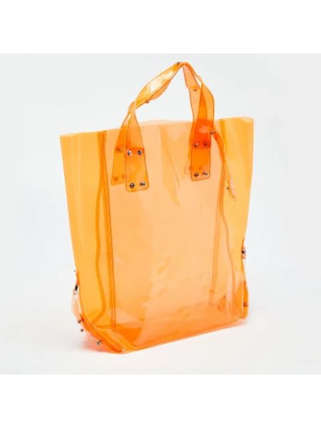 Bolso shopper Alexander Mcqueen Pre-owned naranja