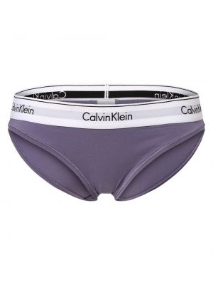 Slipy Calvin Klein fioletowe