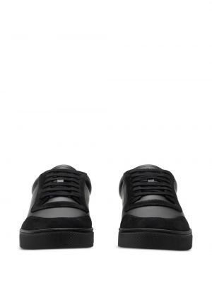 Sneakersy skórzane Burberry czarne