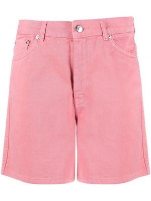 Džínové šortky Gestuz - Růžová