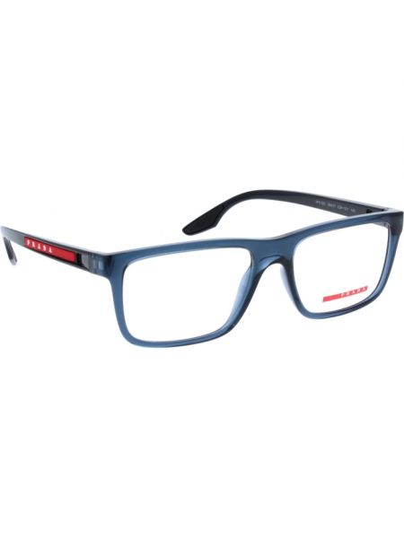 Okulary korekcyjne sportowe Prada niebieskie