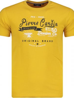 Polo majica Pierre Cardin rumena