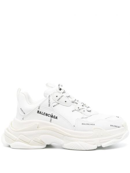 Balenciaga baskets Triple S blanc