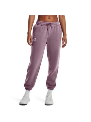 Pantalones de chándal de tejido fleece Under Armour violeta