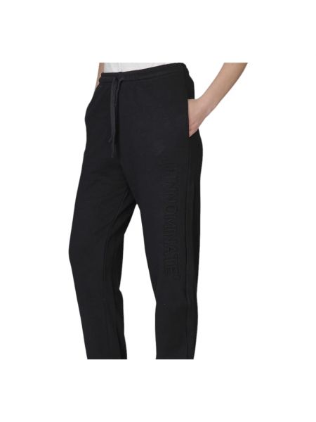 Pantalones de chándal con bordado Hinnominate negro