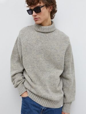 Vlněný svetr Les Deux šedý