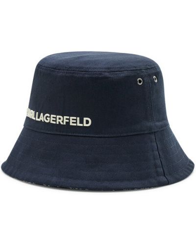 Chapeau Karl Lagerfeld bleu