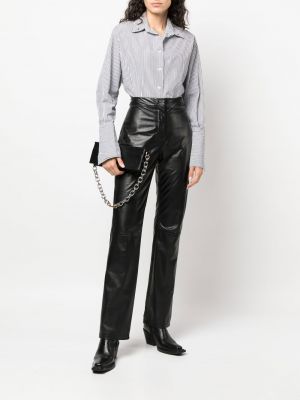 Raštuota dryžuota marškiniai Jean Paul Gaultier Pre-owned