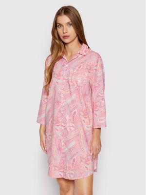 Piżama Lauren Ralph Lauren, różowy