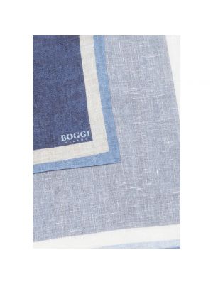 Schal mit taschen Boggi Milano blau