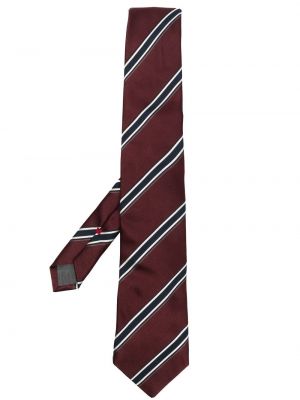 Вратовръзка на райета с принт Brunello Cucinelli