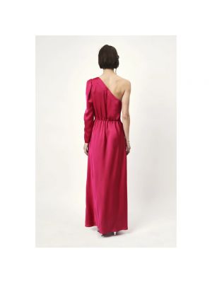 Vestido largo asimétrico Dante 6 rosa