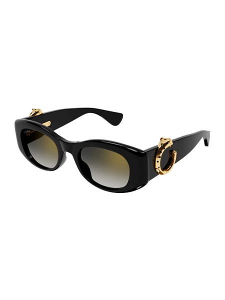 Okulary przeciwsłoneczne Cartier czarne