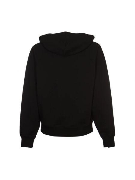 Jersey hoodie aus baumwoll Ami Paris schwarz