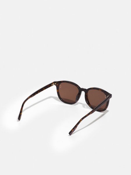 Okulary przeciwsłoneczne Mcq Alexander Mcqueen brązowe